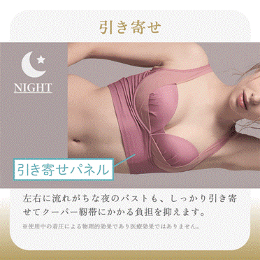 healogyのリカバリーブラの引き寄せ