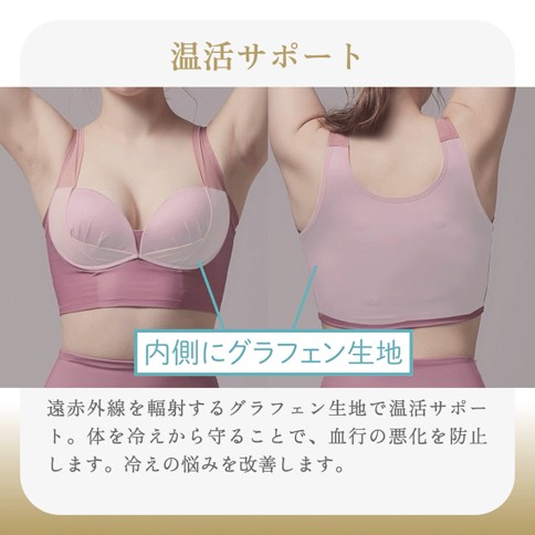 healogyのリカバリーブラの温活