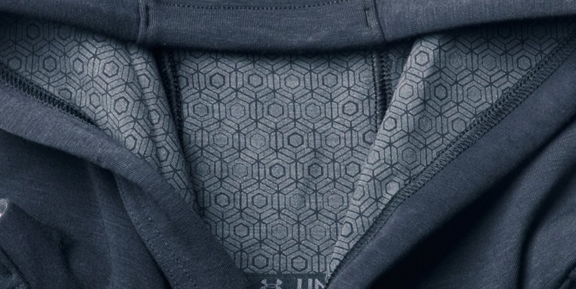 アンダーアーマーのリカバリーウェアの生地