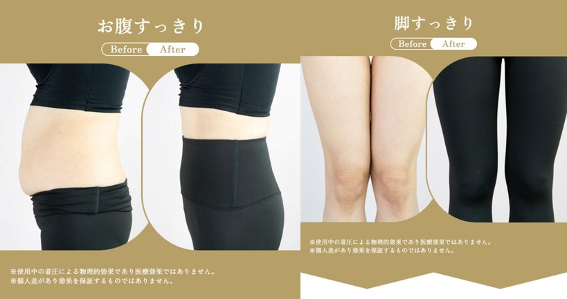ヒーロジーのリカバリーレギンスの着圧