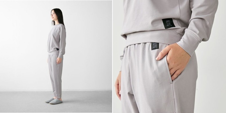 ソフトスウェットパジャマのデザイン